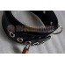(DM277)100% natural latex Pure handmade rubber collar the alternative dog slave bandage can be locked collar